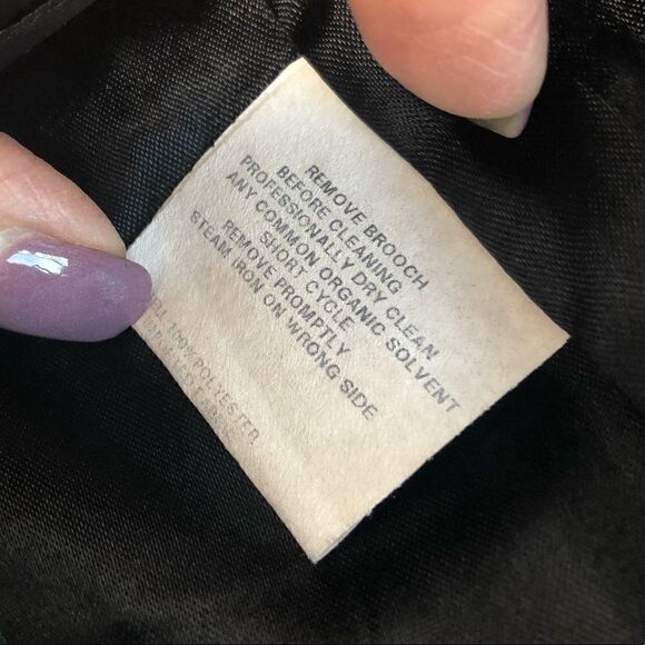 Scott McClintock 6 Elegant Cocktail Strapless Black Evening Rhinestone Top - Picture 7 of 8